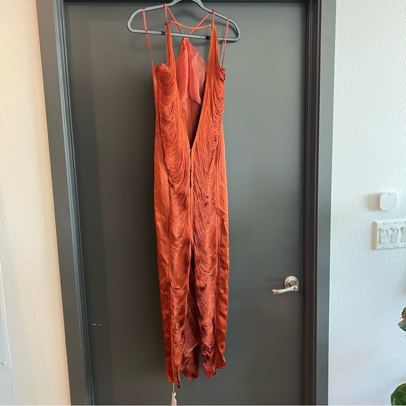 Cult Gaia Renata Gown Maxi Dress in Bronze Size Small NEW! New with tags! - Picture 13 of 17